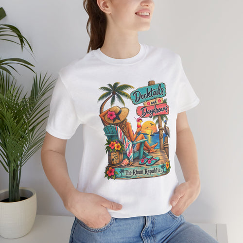 Docktails & Daydreams Tropical Tee - The Rhum Republic®